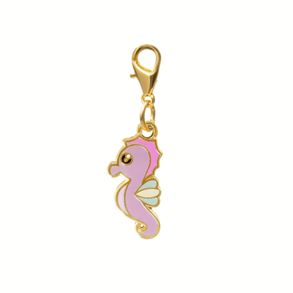 Seahorse Dog Collar Charm — Clips On Anywhere