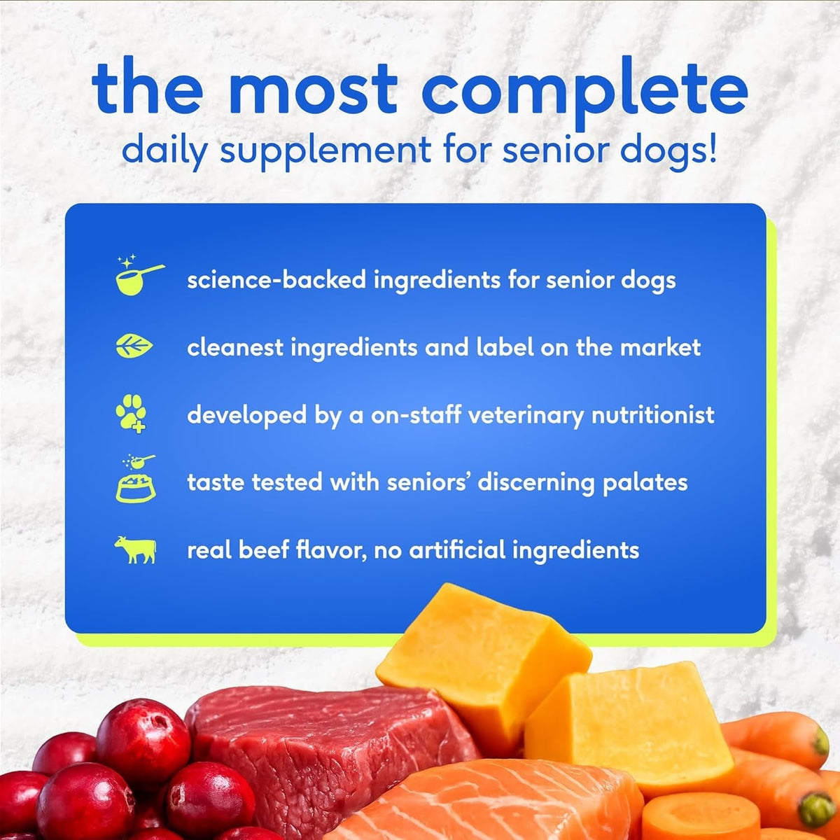 Senior Dog 12-in-1 Multivitamin Powder, 30 Scoops
