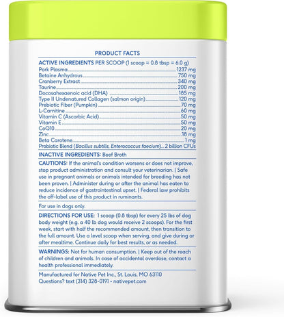 Senior Dog 12-in-1 Multivitamin Powder, 30 Scoops