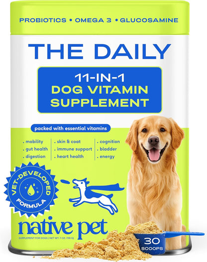 Senior Dog 12-in-1 Multivitamin Powder, 30 Scoops