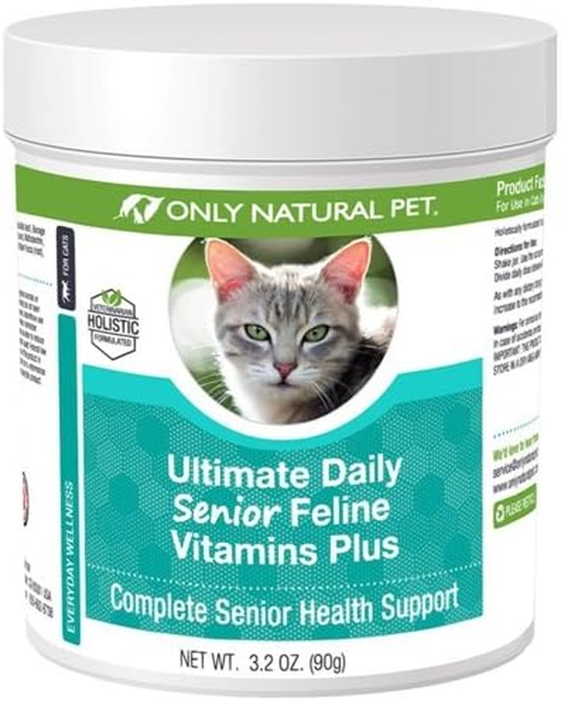 Senior Cat Multivitamin Powder with Taurine & Lysine, 3.2 oz