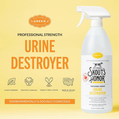 Skout's Honor Urine Destroyer — Carpet or Concrete & Turf
