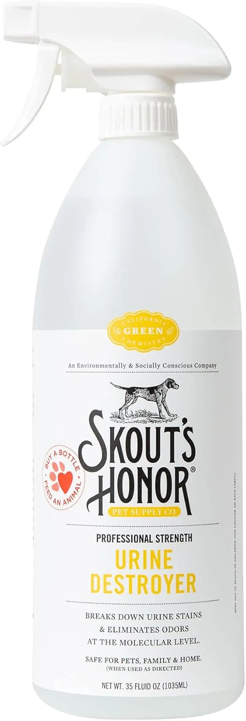 Skout's Honor Urine Destroyer — Carpet or Concrete & Turf
