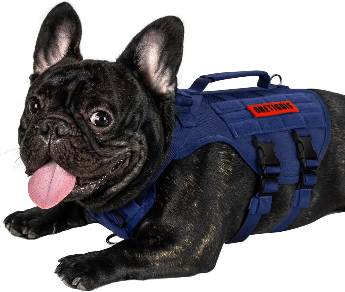 Breathable Mesh Tactical Dog Harness with Handles, S-XL
