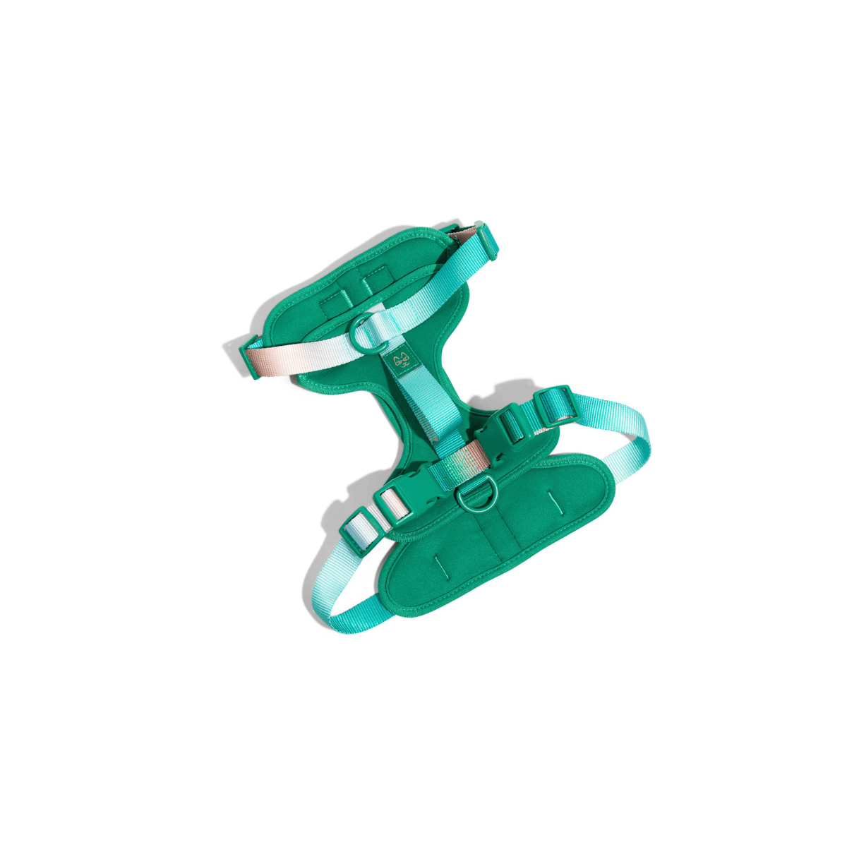 Parker – No-Pull Green Dog Harness, 3 Leash Rings