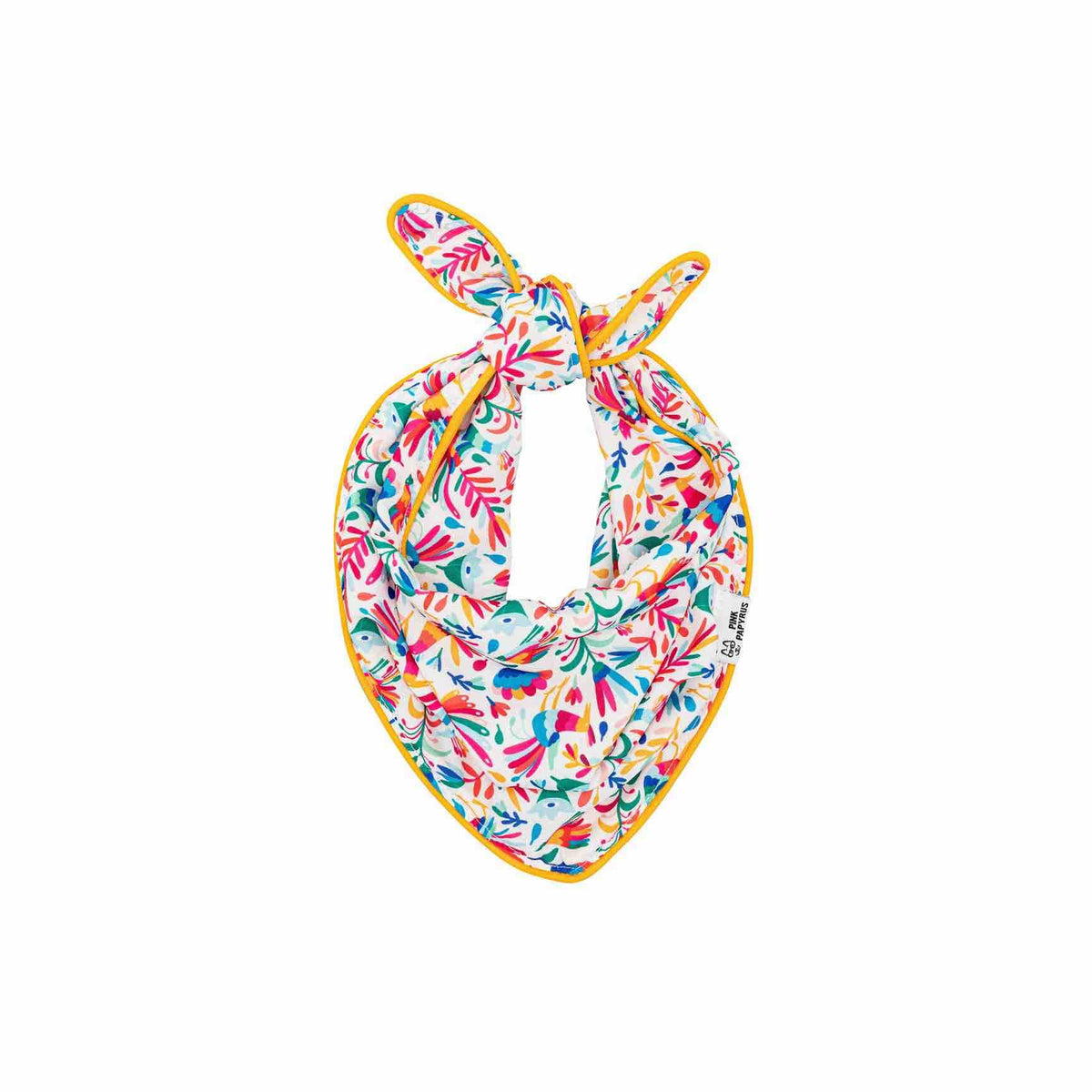 Yesenia – Otomi Dog Bandana, Reversible & No-Fold