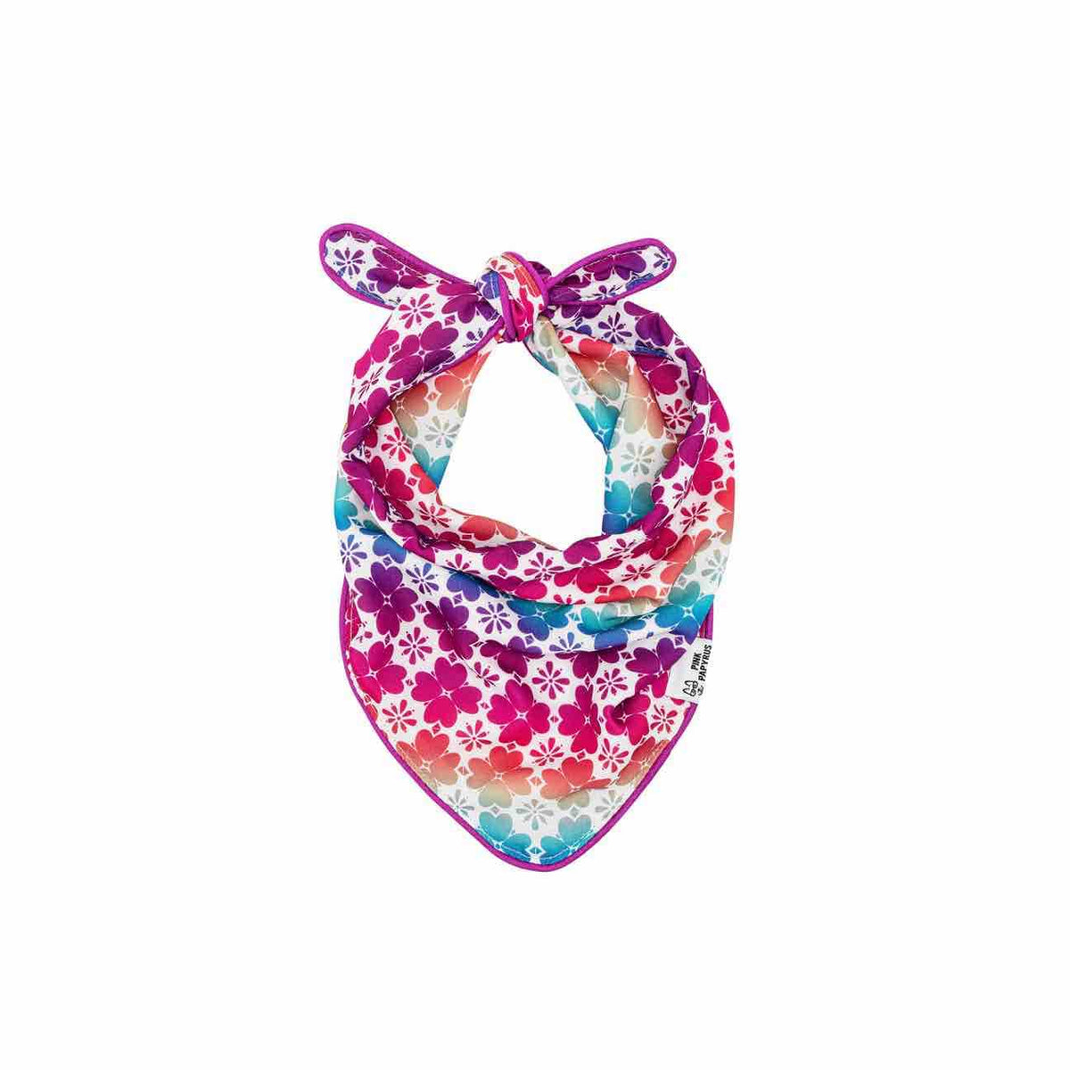 Everly – Geometric Dog Bandana, Reversible & No-Fold