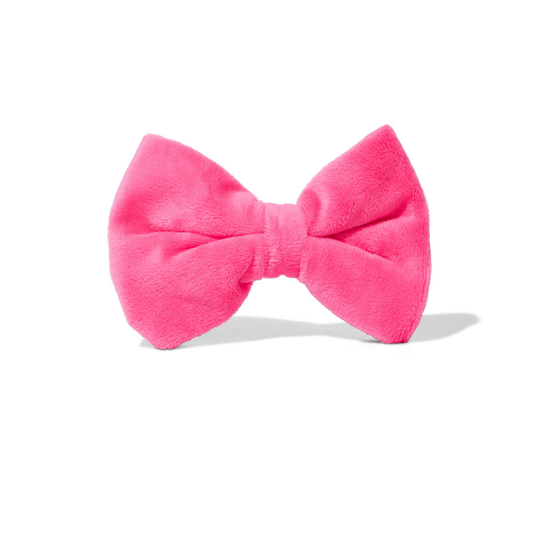 Valentina – Pink Dog Bow Tie for Any Collar, S & L