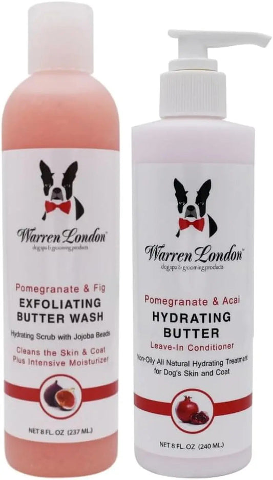 Warren London Butter Combo, Shampoo and Leave-In Conditioner 8 oz
