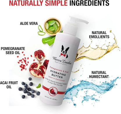 Warren London Butter Combo, Shampoo and Leave-In Conditioner 8 oz