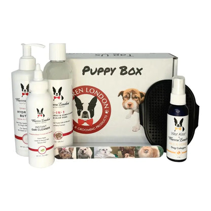 Warren London Puppy Gift Box, Grooming and Care Starter Kit