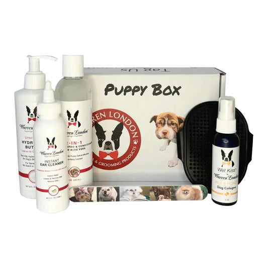 Warren London Puppy Gift Box, Grooming and Care Starter Kit