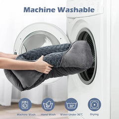 Washable Orthopedic Dog Sofa Bed with Bolster Sides