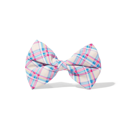 Whitley – Plaid Dog Bow Tie for Any Collar, S & L