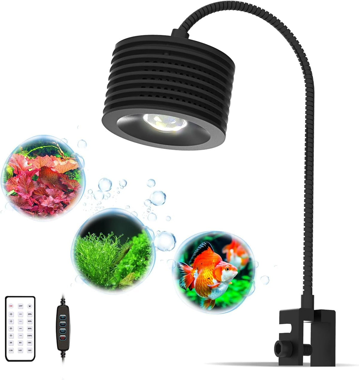 LED Planted Tank Light with Remote, 4 Channels
