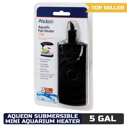 Mini Flat Heater for Small Aquariums, 7.5 W