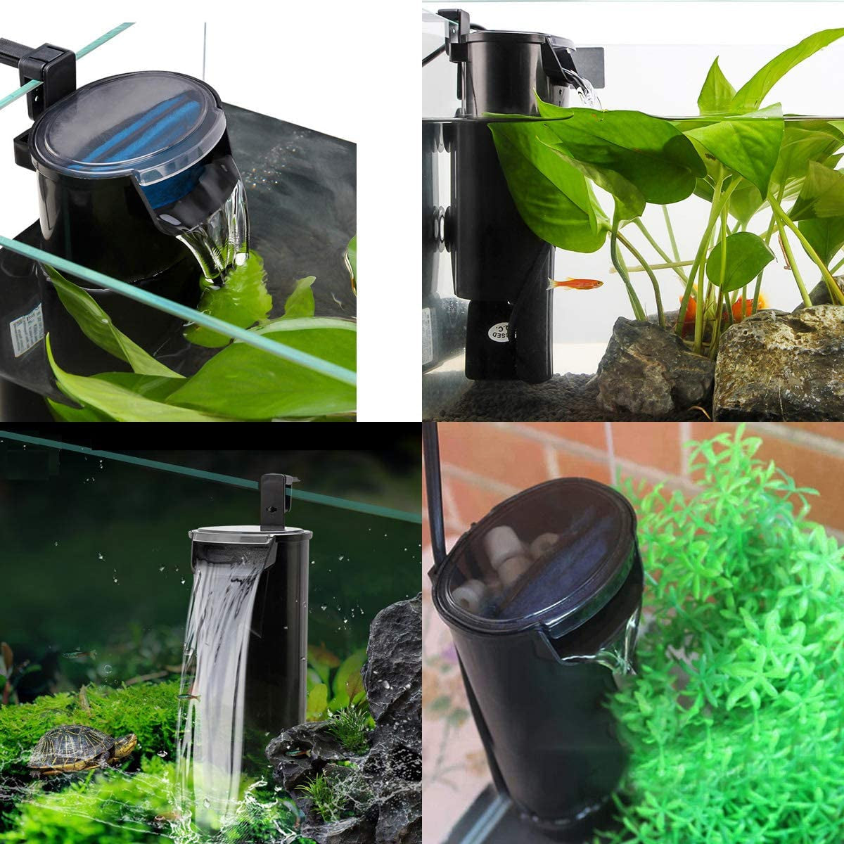 Waterfall Flow Filter for Turtle and Reptile Tanks