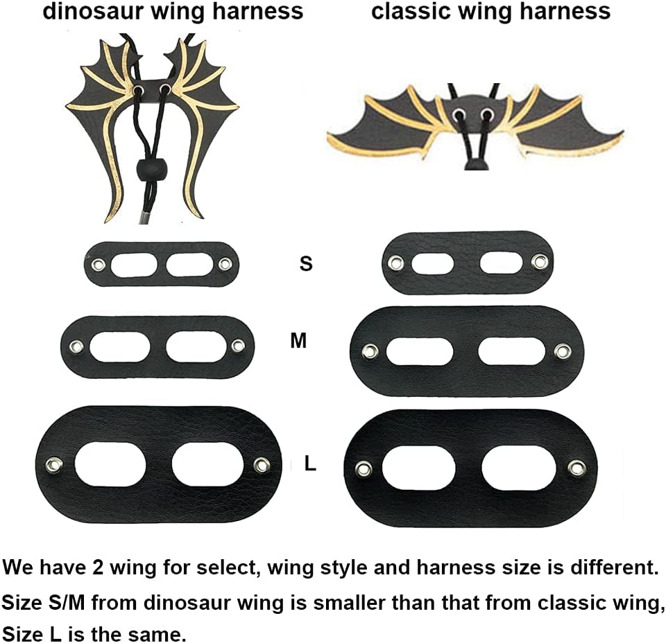 Bearded Dragon Harness with Wings