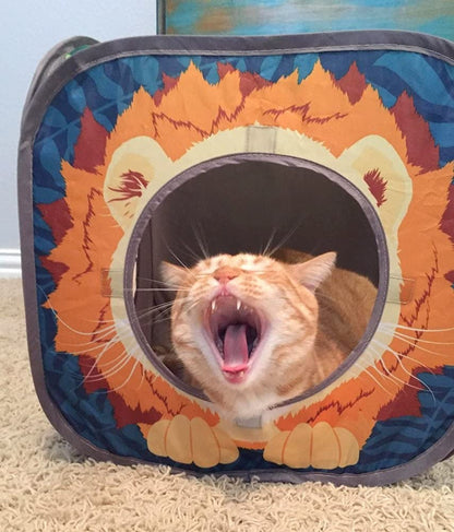 Jungle Cat Cube Combo with House and Tunnel