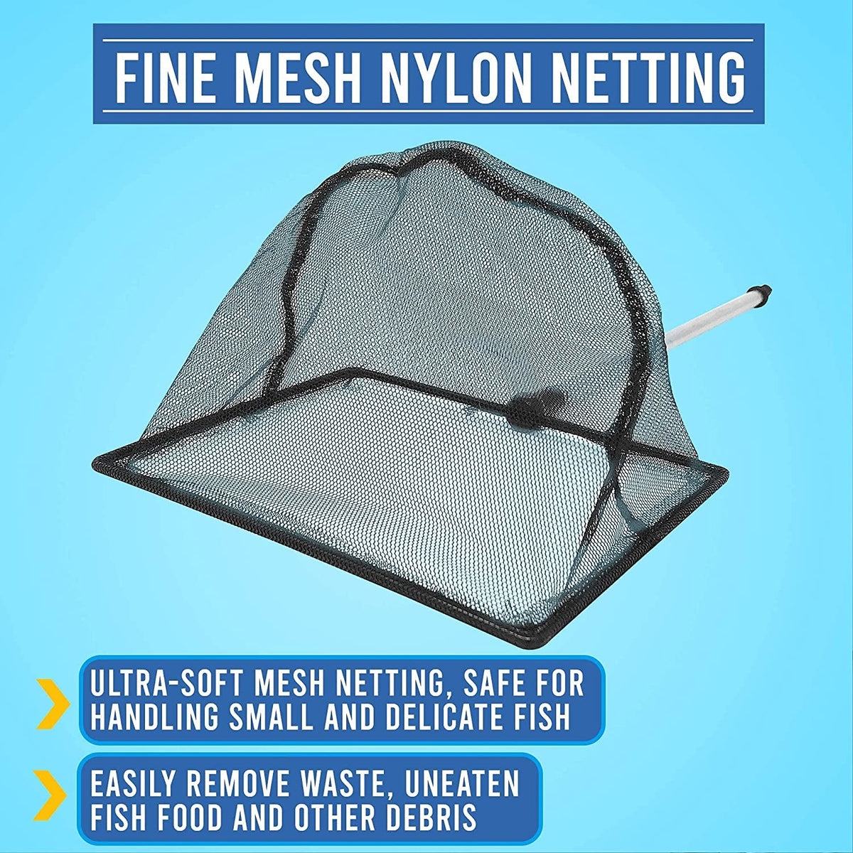 Fish Net with Extendable Handle, 2.5 in