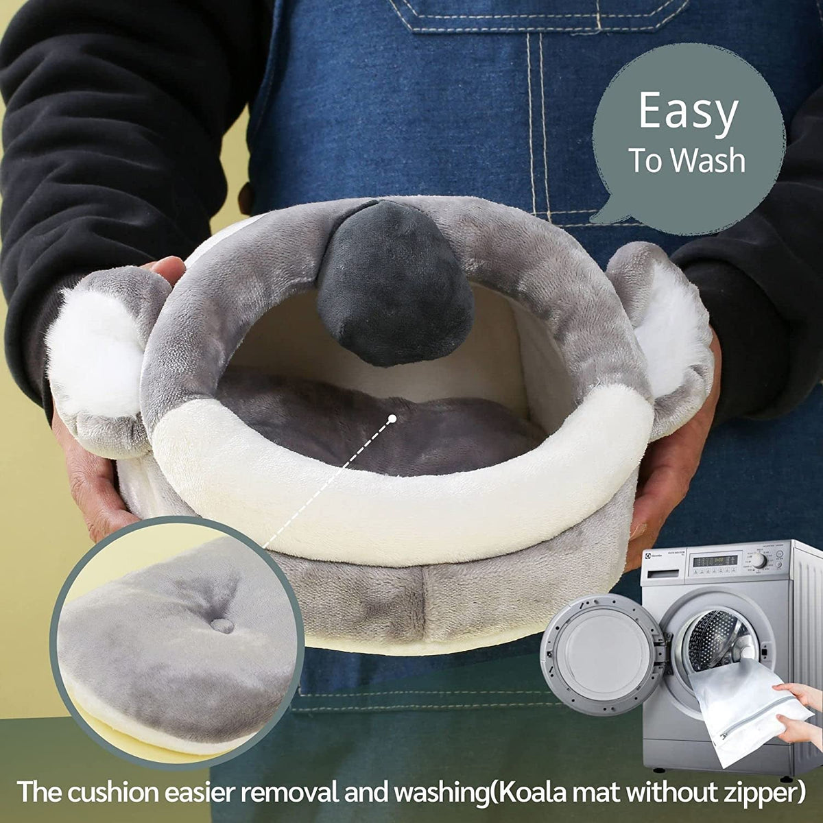 Small Pet Cage Bed & Sleeping Bag