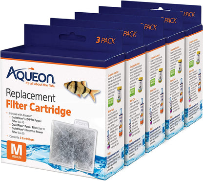 Replacement Filter Cartridges, Medium, 15 Pack