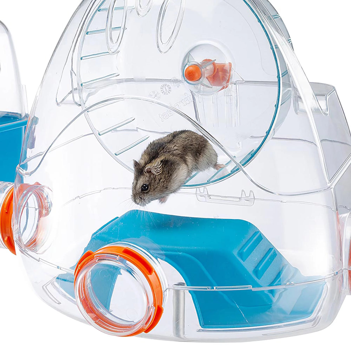 Combi 2 Starter Hamster Cage with Accessories, Blue