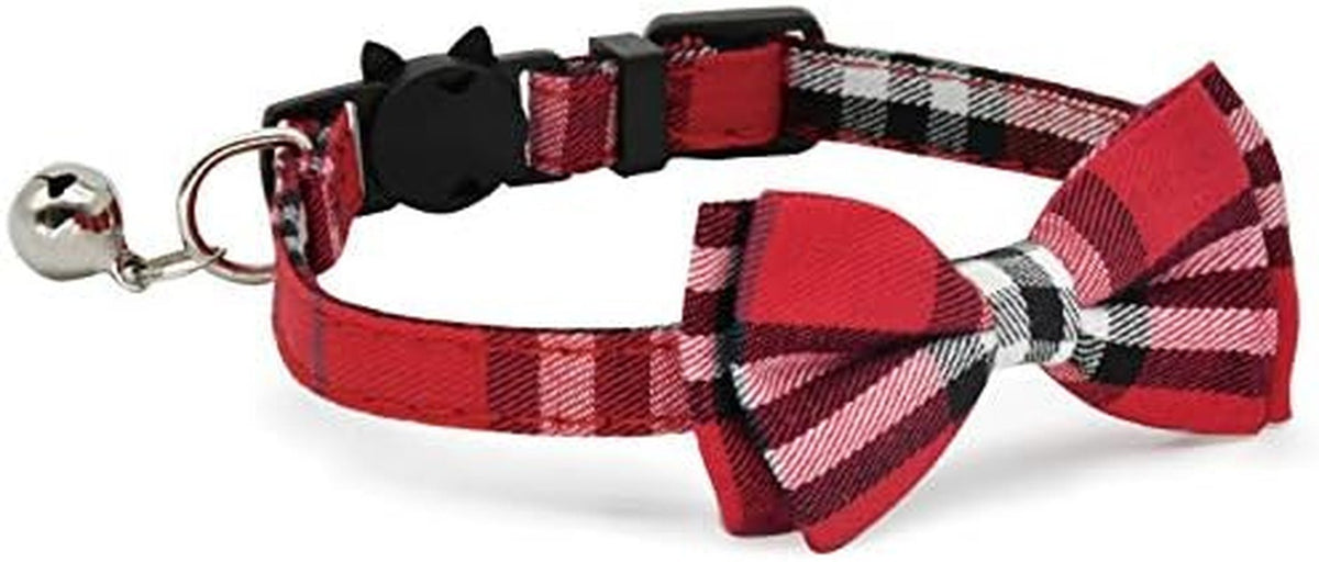 Breakaway Cat Collar, Plaid, 2 Pack