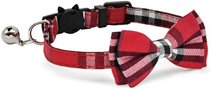 Breakaway Cat Collar, Plaid, 2 Pack