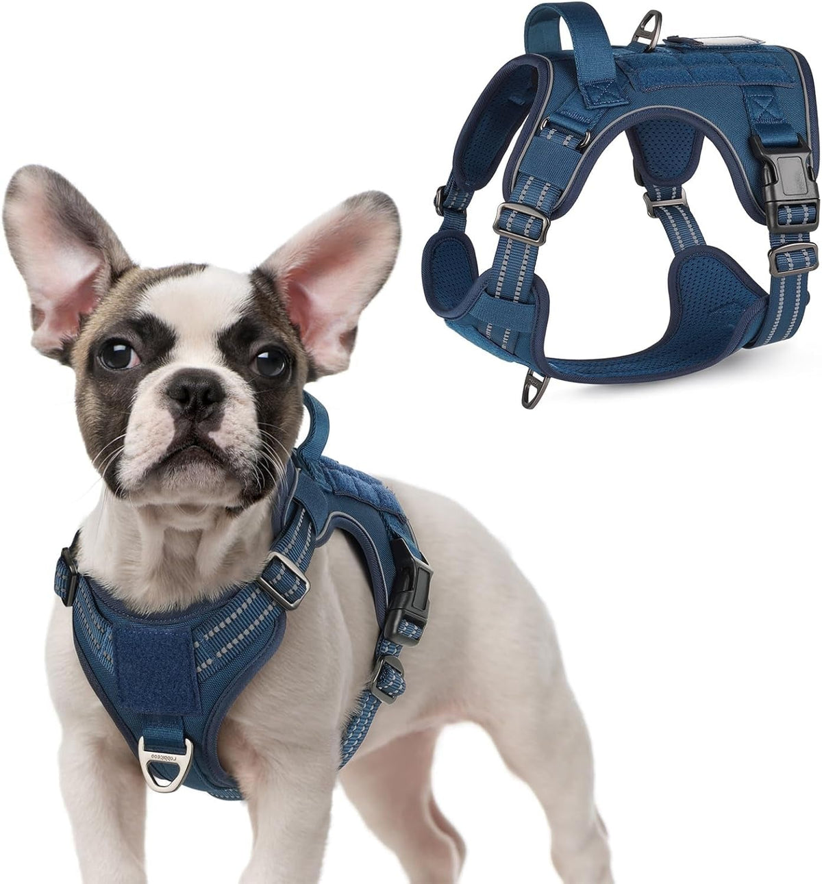 MOLLE Tactical No-Pull Dog Harness, Medium to Large