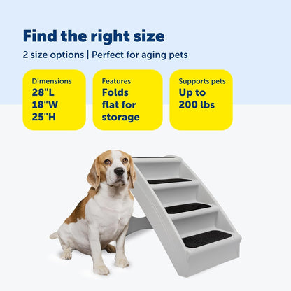 Foldable Non-Slip Dog Stairs for Beds and Sofas