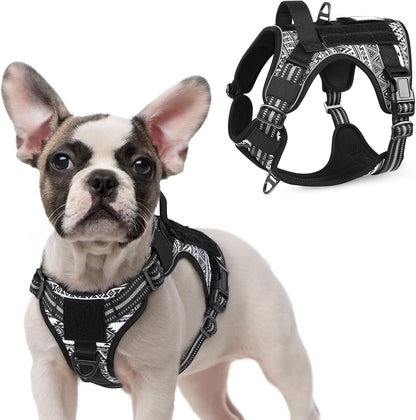 MOLLE Tactical No-Pull Dog Harness, Medium to Large