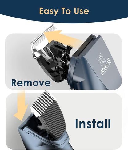 Quiet Cordless Cat Grooming Clippers