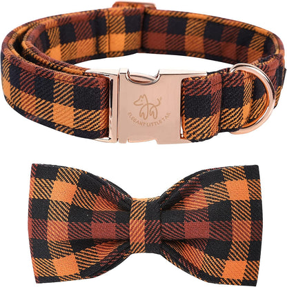 Adjustable Bow Tie Collar for Dogs and Cats