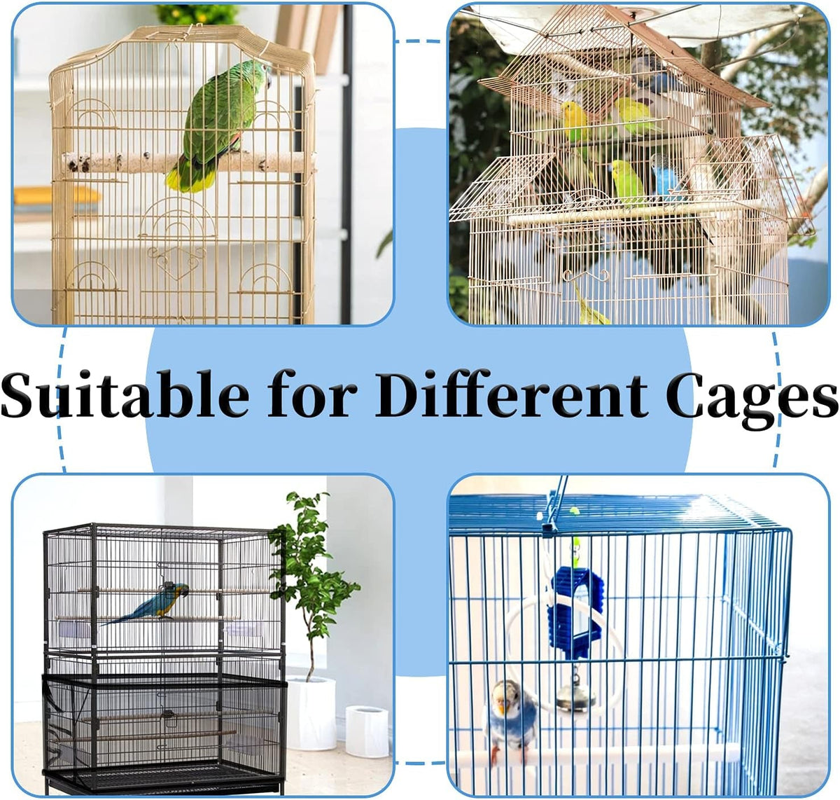 Bird Cage Cover and Seed Catcher Tidy