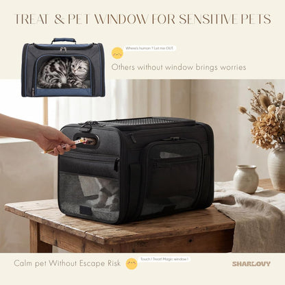 Expandable Airline-Approved Soft Pet Carrier