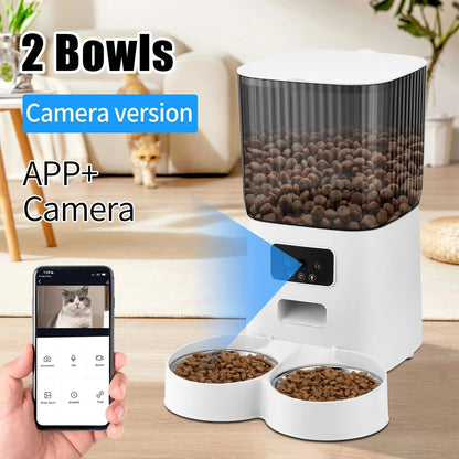 5L Automatic Pet Feeder with 1080p Camera