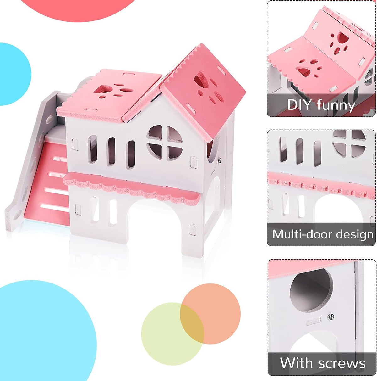 Hamster Toy Set, 5 Pieces