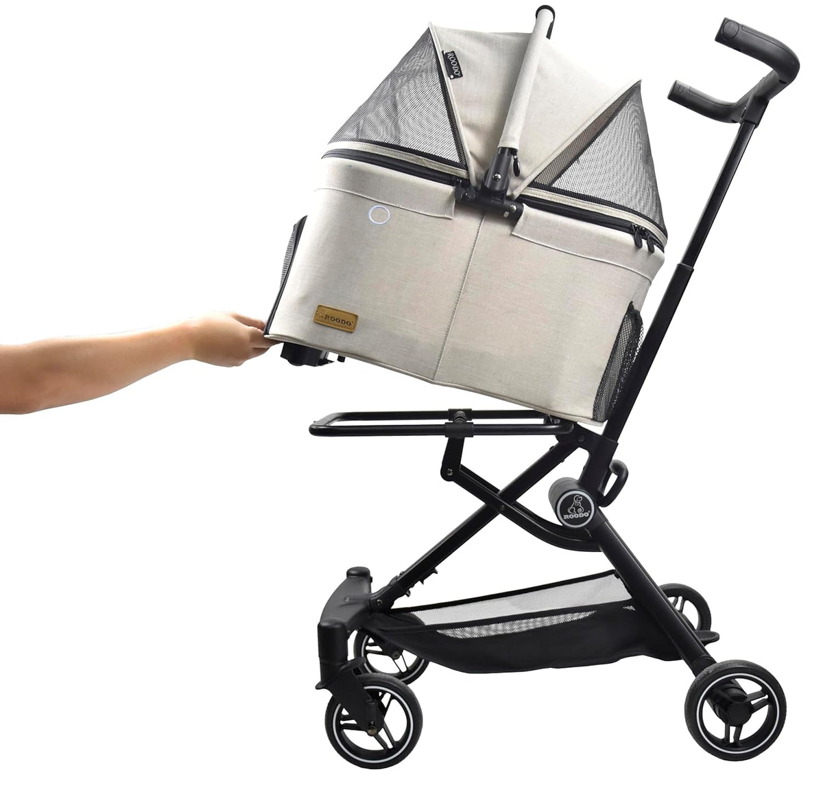 3-in-1 Pet Stroller and Travel System, Up to 30 lbs