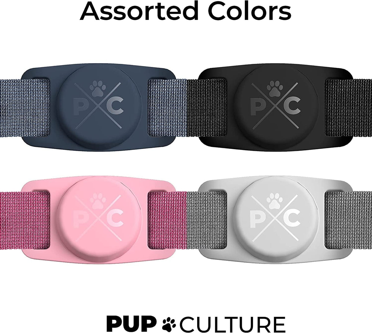 AirTag Dog Collar Holder, Extra-Durable & Lightweight