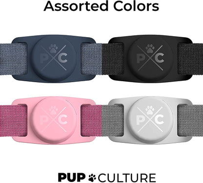 AirTag Dog Collar Holder, Extra-Durable & Lightweight