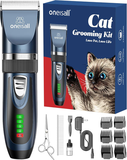 Quiet Cordless Cat Grooming Clippers