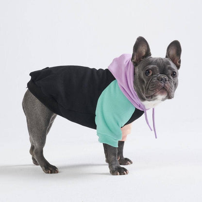 Cyber Punk graphic dog hoodie with fleece interior - view 7