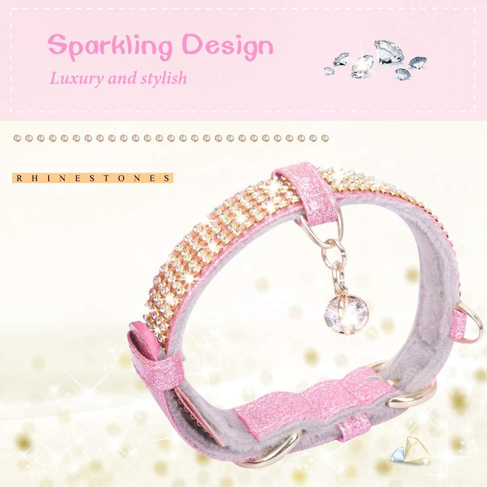 Adjustable PU Leather Collar for Cats and Dogs