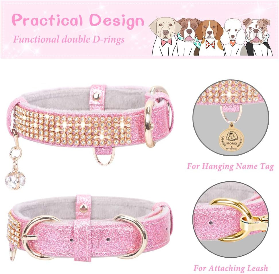 Adjustable PU Leather Collar for Cats and Dogs