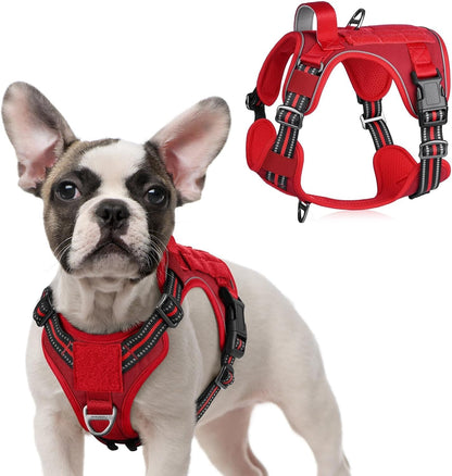 MOLLE Tactical No-Pull Dog Harness, Medium to Large