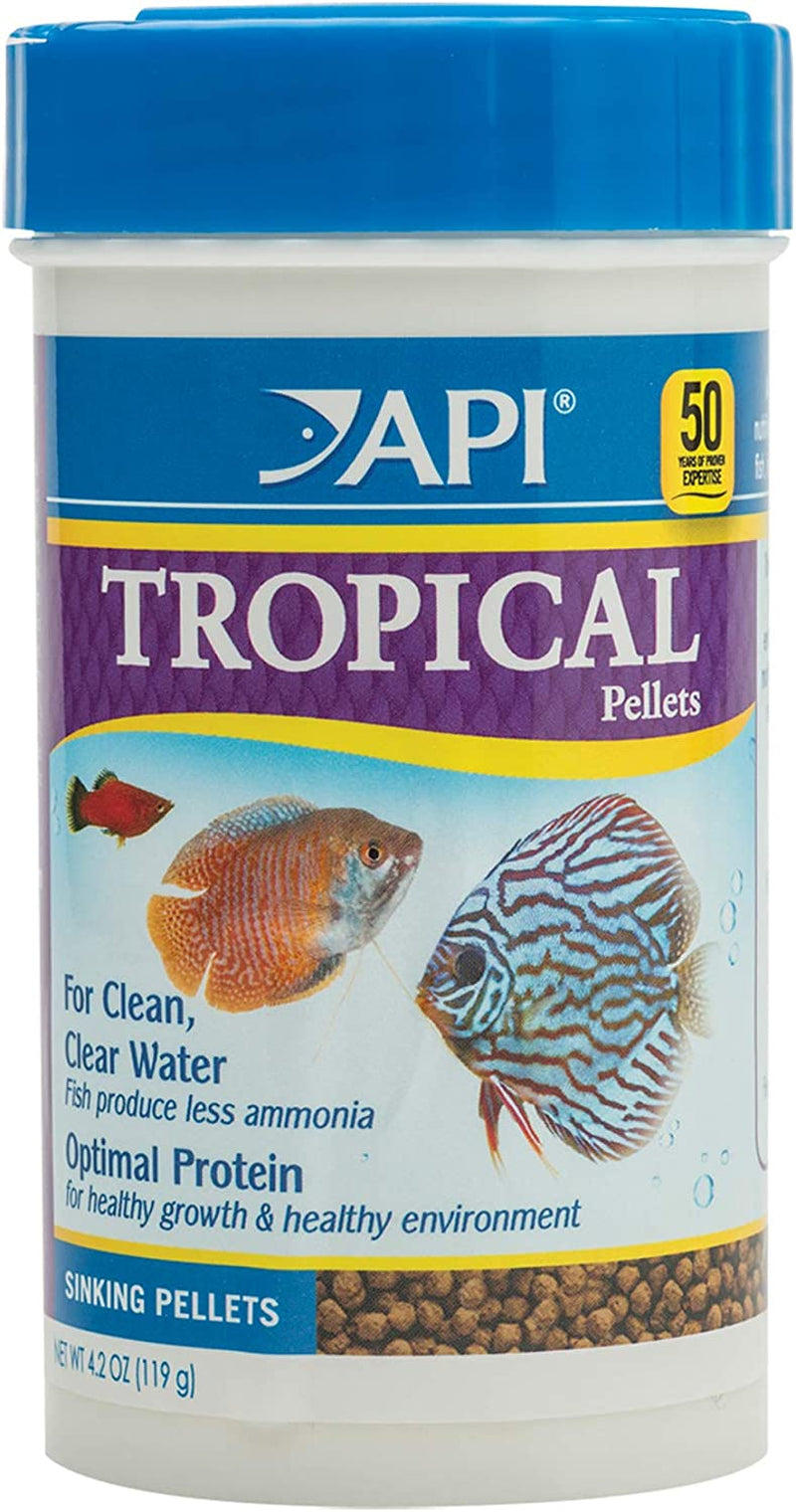 Tropical Sinking Pellets Fish Food, 4.2 oz