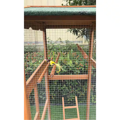 Outdoor Wooden Bird Cage Aviary