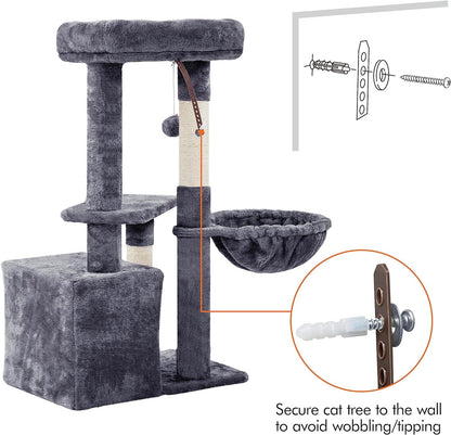 34 in Cat Condo with Extra Scratch Boards