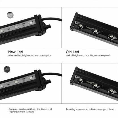 RGB Aquarium Light with Air Bubble Outlet